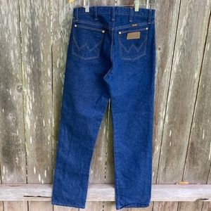 Retro Dark Wash Wrangler Jeans